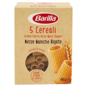 Barilla Mezze Maniche Rigate 5 Cereali Grano Farro Orzo Mais Segale 400g 3