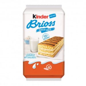 083308 ferrero kinder brioss classica al latte in confezione da 10 merendine 270 gr