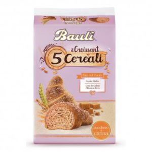 1000027856 bauli croissant ai 5 cerali con zucchero di canna in confezione da 6 croissant 240 grammi totali