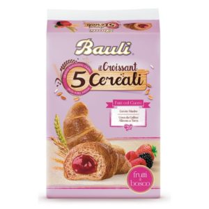 1000057808 bauli croissant ai 5 cereali ai frutti di bosco in confezione da 6 croissant 300 grammi totali