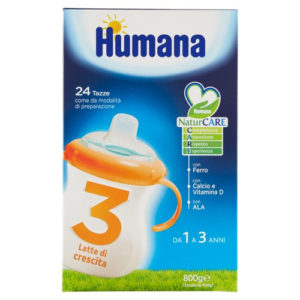 Latte in polvere crescita 3 Humana 31